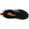 New Balance Kids’ Rave Run V2 Lace-Up Running Shoes(Black/Blast Red)