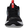 New Balance Kids’ Rave Run V2 Lace-Up Running Shoes(Black/Blast Red)