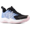 New Balance Kids’ Rave Run V2 Lace-Up Running Shoes(Black/Blue Laguna/Light Raspberry)