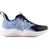 New Balance Kids’ Rave Run V2 Lace-Up Running Shoes(Black/Blue Laguna/Light Raspberry)