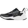 New Balance Kids’ Rave Run V2 Lace-Up Running Shoes(Black/White)