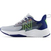 New Balance Kids’ Rave Run V2 Lace-Up Running Shoes(Granite/Inkwell/Pixel Green)