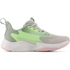 New Balance Kids’ Rave Run V2 Lace-Up Running Shoes(Grey Matter/Mint Flash/Mosaic Green)