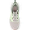 New Balance Kids’ Rave Run V2 Lace-Up Running Shoes(Grey Matter/Mint Flash/Mosaic Green)