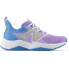 New Balance Kids’ Rave Run V2 Lace-Up Running Shoes(Lilac Glo/Sky Blue/Pixel Green)