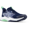 New Balance Kids’ Rave Run V2 Lace-Up Running Shoes(Nb Navy/Electric Sky/Sweetgrass)