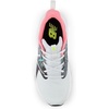 New Balance Kids’ Rave Run V2 Lace-Up Running Shoes(Quartz Grey/Ultra Pink/Cyber Jade)