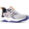 New Balance Kids’ Rave Run V2 Lace-Up Running Shoes(Rain Cloud/Night Sky/Blaze Orange)