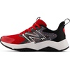 New Balance Kids’ Rave Run V2 Lace-Up Running Shoes(Team Red/Black/Black Cement)