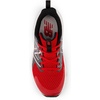 New Balance Kids’ Rave Run V2 Lace-Up Running Shoes(Team Red/Black/Black Cement)