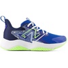 New Balance Kids’ Rave Run V2 Lace-Up Running Shoes(Team Royal/Blue Oasis/Bleached Lime Glo)