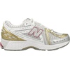 New Balance Men’s 1906 Sneakers(Grey/Rosy Pink/Core White)