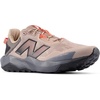 New Balance Mens Dynasoft Nitrel V6 Trail Running Shoe(Flat Taupe/Urgent Red/Black)