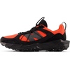 New Balance Men’s Dynasoft Tektrel V1 Suede Trail Running Shoes(Black/Urgent Red/Slate Grey)