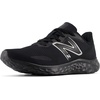 New Balance Men’s Fresh Foam Arishi V4 Running Shoe(Black/Black Metallic/Black)