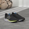 New Balance Men’s Fresh Foam Arishi V4 Running Shoe(Black/Pixel Green/Cobalt)