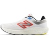 New Balance Men’s Fresh Foam X 880 V14 Running Shoe(White/Neo Flame/Black)