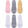 New Balance Men’s and Women’s Performance Cushioned Liner Socks – 6 & 12 Pairs – Moisture Wicking(Grey Assorted (6 Pairs))