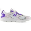 New Balance Unisex-Adult 408 Sneaker(White/Taro/Electric Indigo)