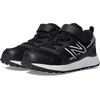New Balance Unisex-Child Kids Fresh Foam 650 V1 Bungee Lace with Top Strap | Running Shoes(Black/Metallic Silver/White)
