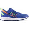 New Balance Unisex-Child Kids Fresh Foam 650 V1 Bungee Lace with Top Strap | Running Shoes(Cobalt/Pixel Green)