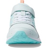 New Balance Unisex-Child Kids Fresh Foam 650 V1 Bungee Lace with Top Strap | Running Shoes(Light Surf/Peach Glaze)