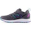 New Balance Unisex-Child Kids Fresh Foam 650 V1 Bungee Lace with Top Strap | Running Shoes(Magnet/Electric Indigo/Cosmic Rose)