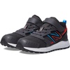 New Balance Unisex-Child Kids Fresh Foam 650 V1 Bungee Lace with Top Strap | Running Shoes(Magnet/Neo Flame/Vibrant Sky)