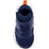 New Balance Unisex-Child Kids Fresh Foam 650 V1 Bungee Lace with Top Strap | Running Shoes(Nb Navy/Blue Oasis/Team Orange)