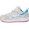New Balance Unisex-Child Kids Fresh Foam 650 V1 Bungee Lace with Top Strap | Running Shoes(Summer Fog/Hi-pink/Vibrant Sky)