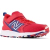 New Balance Unisex-Child Kids Fresh Foam 650 V1 Bungee Lace with Top Strap | Running Shoes(Team Red/Night Sky)