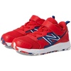 New Balance Unisex-Child Kids Fresh Foam 650 V1 Bungee Lace with Top Strap | Running Shoes(Team Red/Night Sky/White)