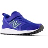 New Balance Unisex-Child Kids Fresh Foam 650 V1 Bungee Lace with Top Strap | Running Shoes(Team Royal/Bleached Lime Glo)