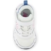 New Balance Unisex-Child Kids Fresh Foam 650 V1 Bungee Lace with Top Strap | Running Shoes(White/Real Pink/Heron Blue)