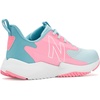 New Balance Unisex-Child Rave Run V2 (Big Kid) Sneaker(Glint Blue/Double Bubble)