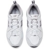 New Balance Women’s 608 V5 Casual Comfort Cross Trainer(White/Candied Violet)