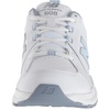 New Balance Women’s 608 V5 Casual Comfort Cross Trainer(White/Light Blue)