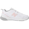 New Balance Women’s 608 V5 Casual Comfort Cross Trainer(White/Pink)