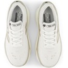 New Balance Women’s Fresh Foam X More V5 | Road Running Shoes(White/Sea Salt/Light Gold Metallic)