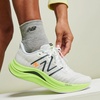 New Balance Women’s FuelCell Propel V4 Running Shoe(White/Bleached Lime Glo/Graphite)