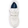 New Balance boys unisex-child 574 Core Hook & Loop(Nimbus Cloud/White)