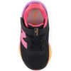 New Balance unisex-baby baby-boys Fresh Foam Arishi V4 Hook & Loop(Black/Passion Fruit/Dragon Berry)