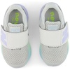 New Balance unisex-baby baby-boys Fresh Foam Arishi V4 Hook & Loop(Grey Matter/Daybreak)