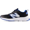 New Balance unisex-child 545 V1 Lace-up(Black/Blue Oasis)