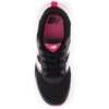 New Balance unisex-child 545 V1 Lace-up(Black/Carnival Pink)