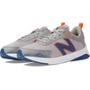 New Balance unisex-child 545 V1 Lace-up(Rain Cloud/Poppy/Blue Groove)