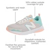 New Balance unisex-child 545 V1 Lace-up(Summer Fog/Surf/Peach Glaze)
