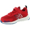 New Balance unisex-child 545 V1 Lace-up(Team Red/Oxygen Blue/Black)
