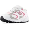 White/Pink Satin