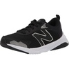 Black/White/Silver Metallic
